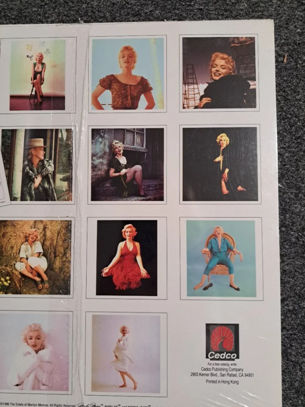 NEW Vintage 1997 Marilyn Monroe Calendar